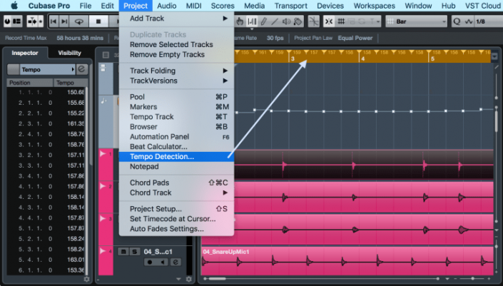 Cara Mendeteksi Tempo Lagu Secara Otomatis dengan Cubase